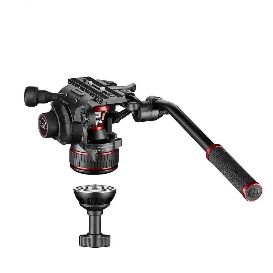 Manfrotto Kit Video Con Trípode Aluminio Twin + Nitrotech 612. Est. Ma 2