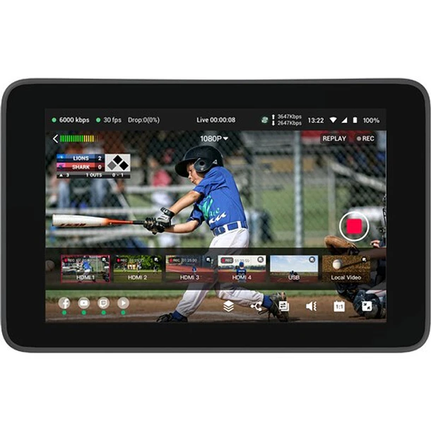 Yololiv Yolobox Ultra Streamer Multicámara Portátil Monitor y Grabador de Video 6