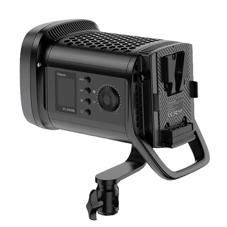 Ulanzi VL-200Bi Led Bicolor 200W Con Fuente de Poder P016 4