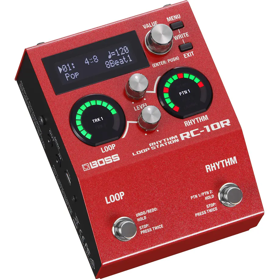 Boss Rc-10r Rhythm Loop Station Pedal Efecto Para Guitarra 1