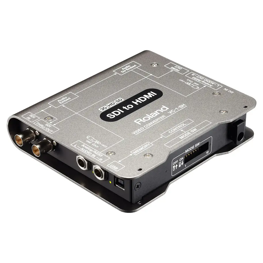 Roland Conversor Video Entrada SDI a Salida HDMI VC-1SH 1