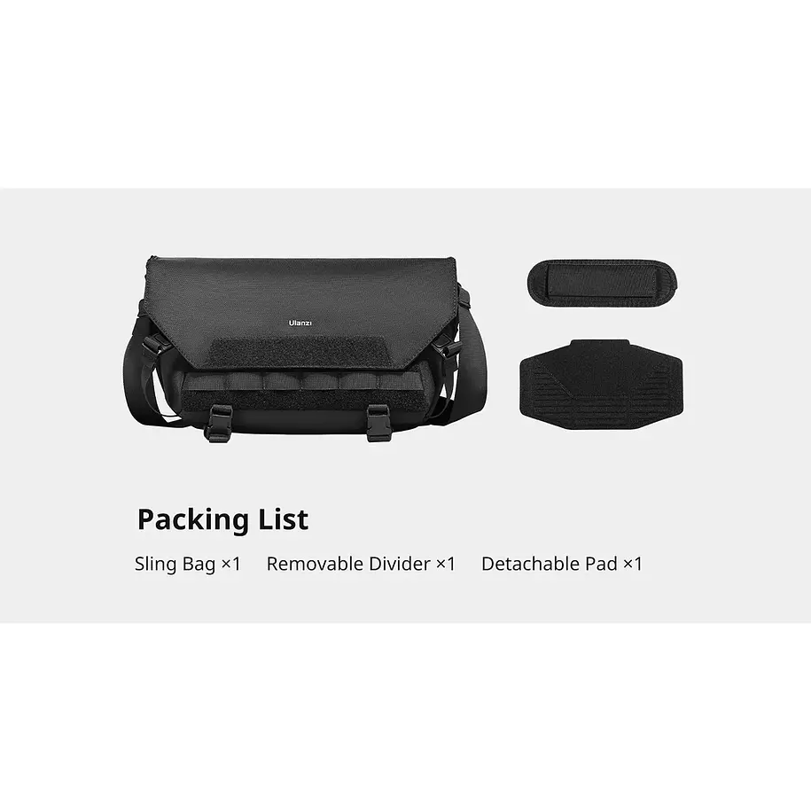 Ulanzi BC08 Tactical Shoulder Bag Bolso Para Equipos Audiovisuales B010 8