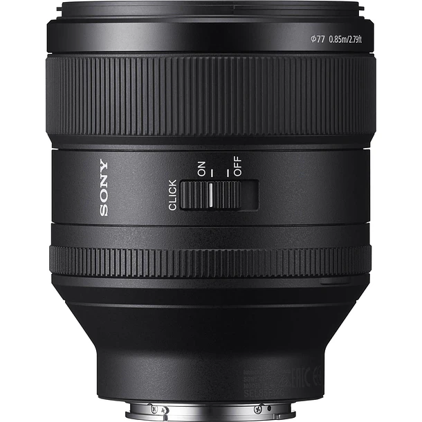 Sony Lente FE 85mm F1.4 GM 3