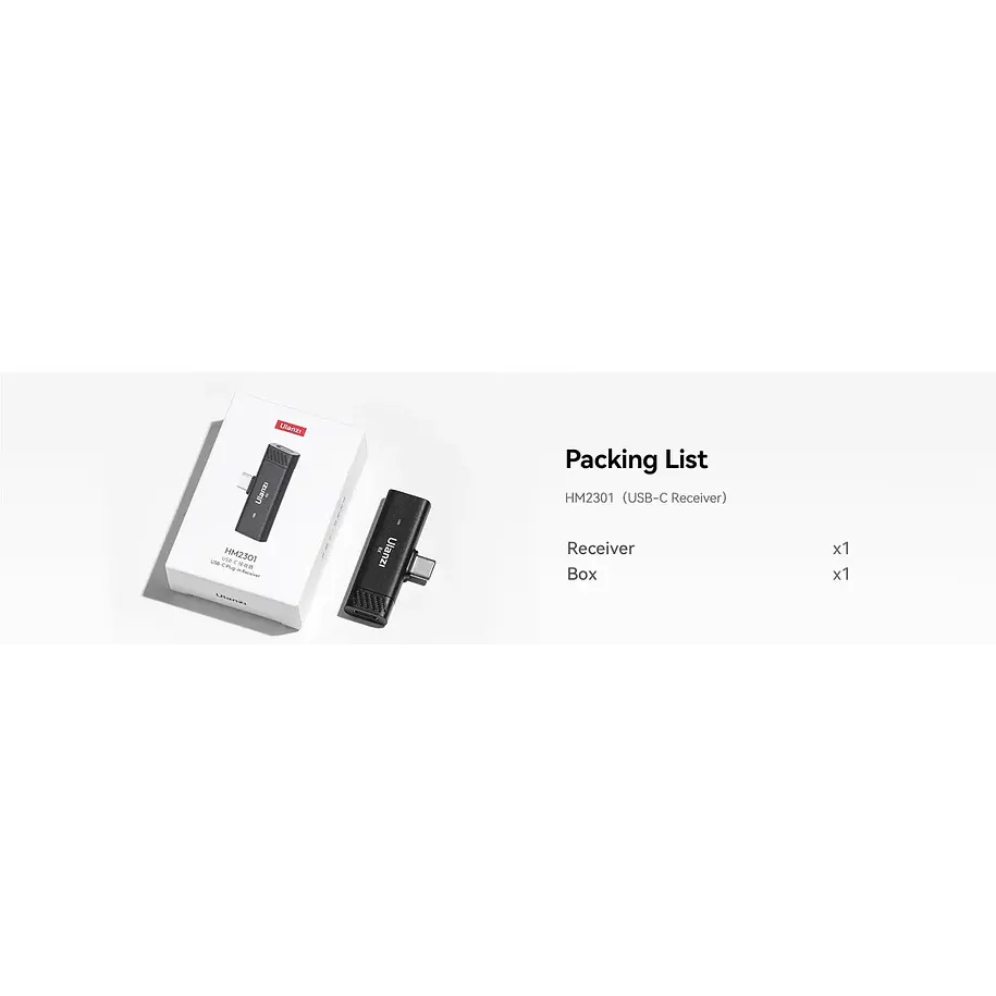 Ulanzi Receptor Adicional USB-C Para Sistema HM2301 A007 2