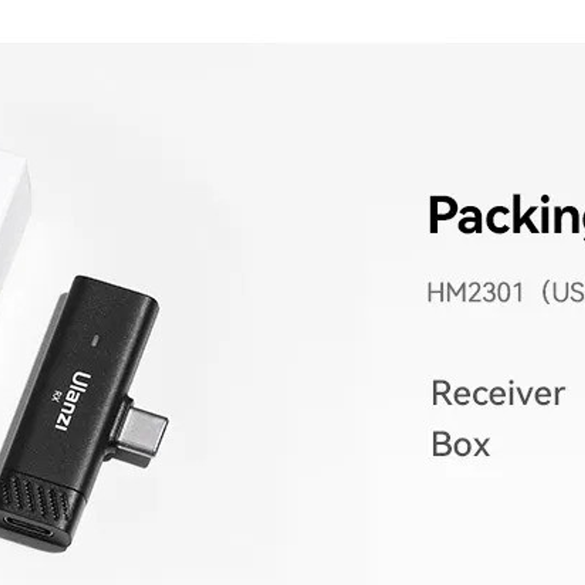 Ulanzi Receptor Adicional USB-C Para Sistema HM2301 A007 2