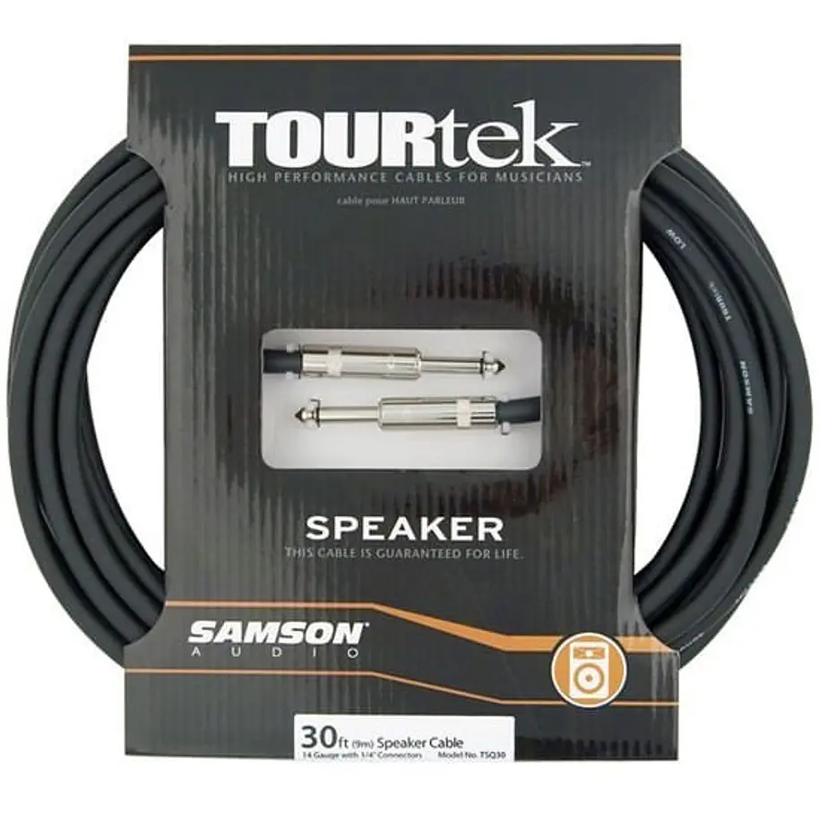 Samson Tsq30 Bk Cable Parlante Plug 9m Samson 1