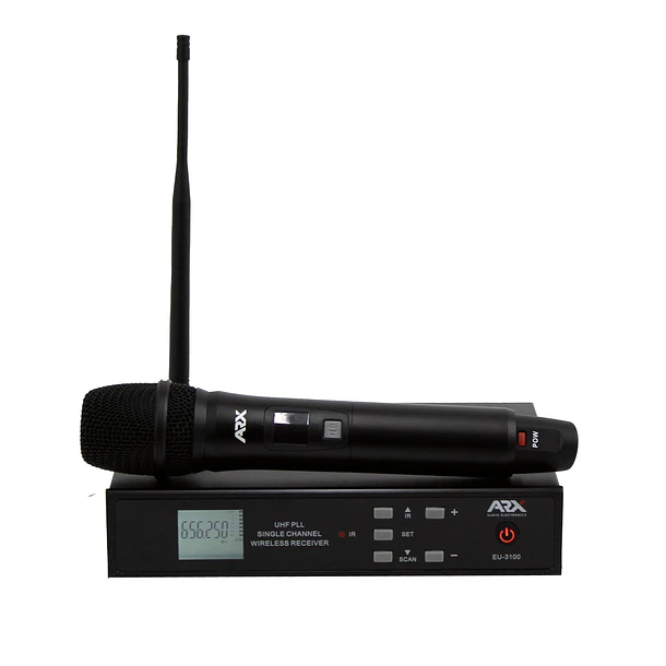 Arx Eu-3100 Microfono Inalambrico De Mano Uhf Single Arx 1