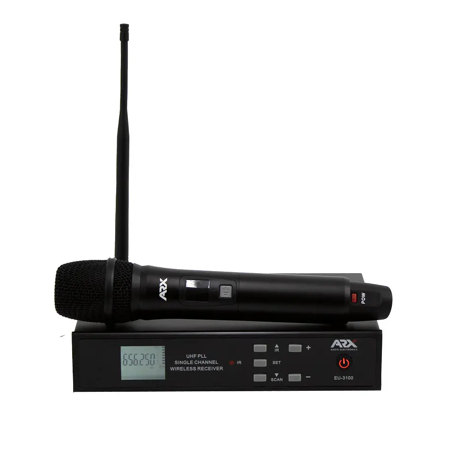 Arx Eu-3100 Microfono Inalambrico De Mano Uhf Single Arx 1
