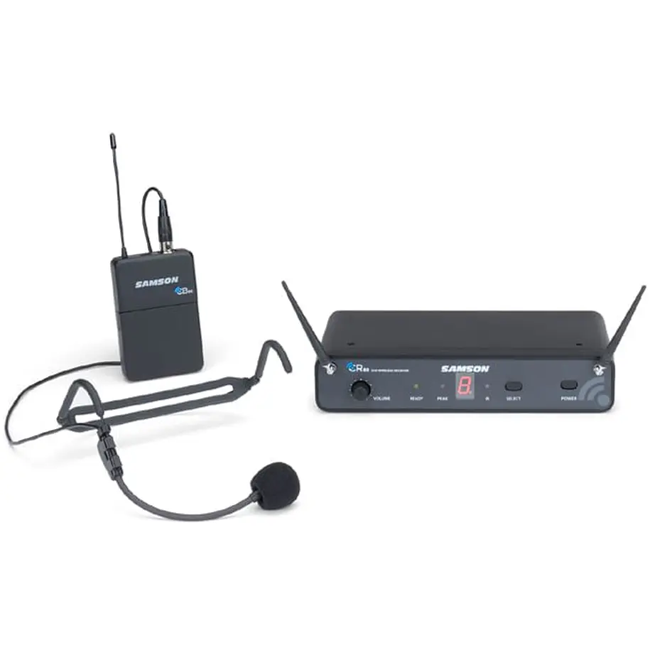 Samson Concert88x Con Hs5 Microfono Inalambrico Cintillo Uhf Eswc88xbhs5e Samson 1