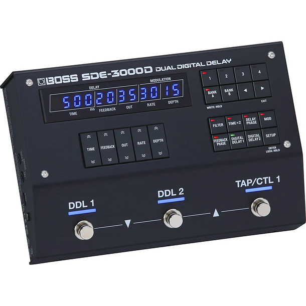 Boss Sde3000evh 230v Pedal Efecto Dual Digital Delay 1