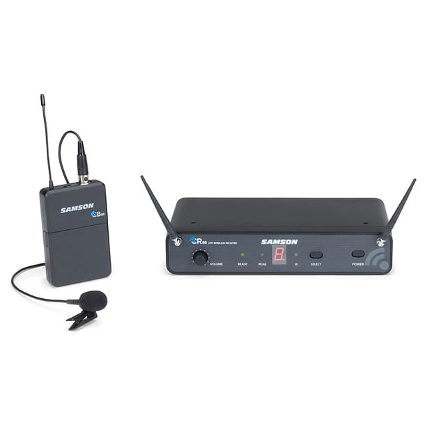 Samson Concert88x Con Lm5 Microfono Inalambrico Lavalier Uhf Eswc88xblm5e Samson 1
