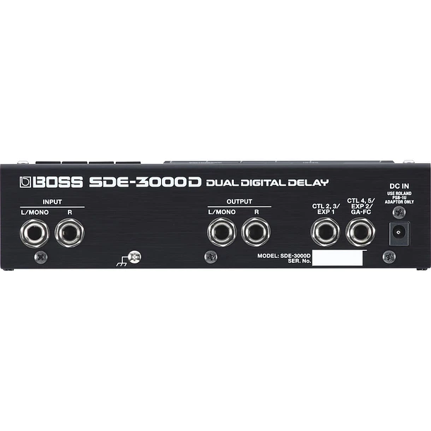 Boss Sde3000evh 230v Pedal Efecto Dual Digital Delay 4