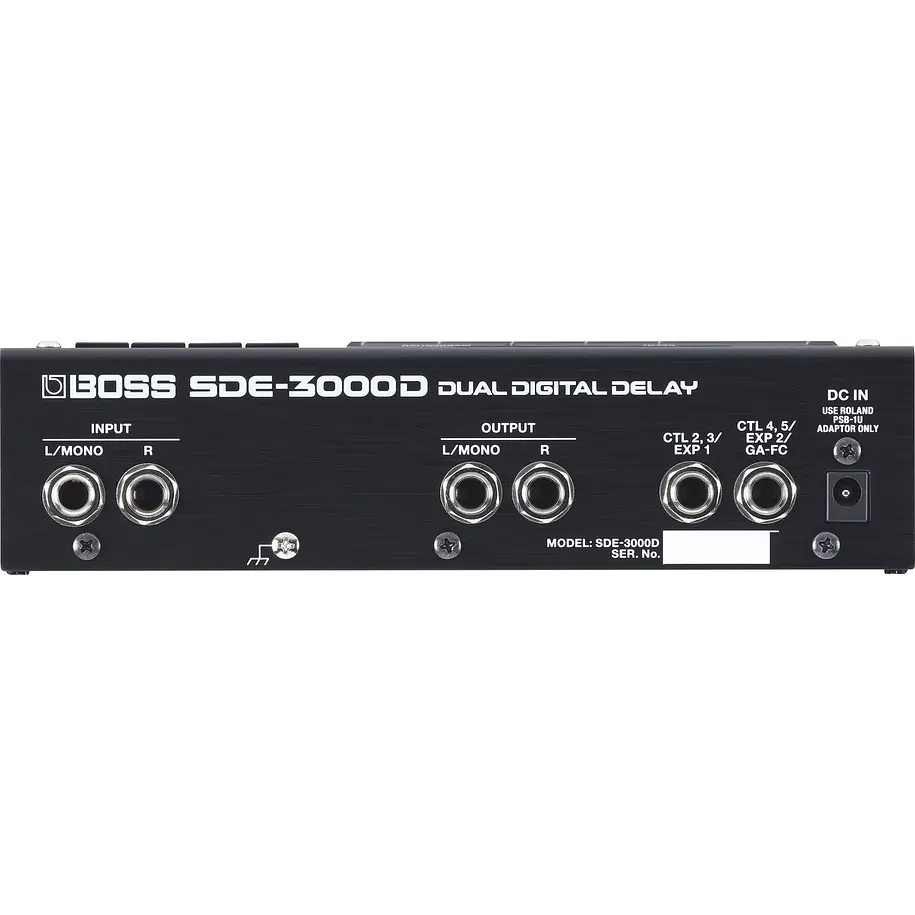 Boss Sde3000evh 230v Pedal Efecto Dual Digital Delay 4