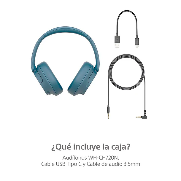 SONY Audífonos inalámbricos con noise cancelling WH-CH720N 4