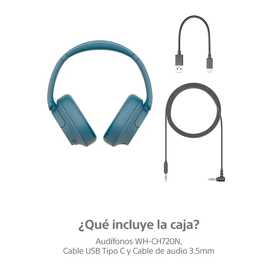 SONY Audífonos inalámbricos con noise cancelling WH-CH720N 4