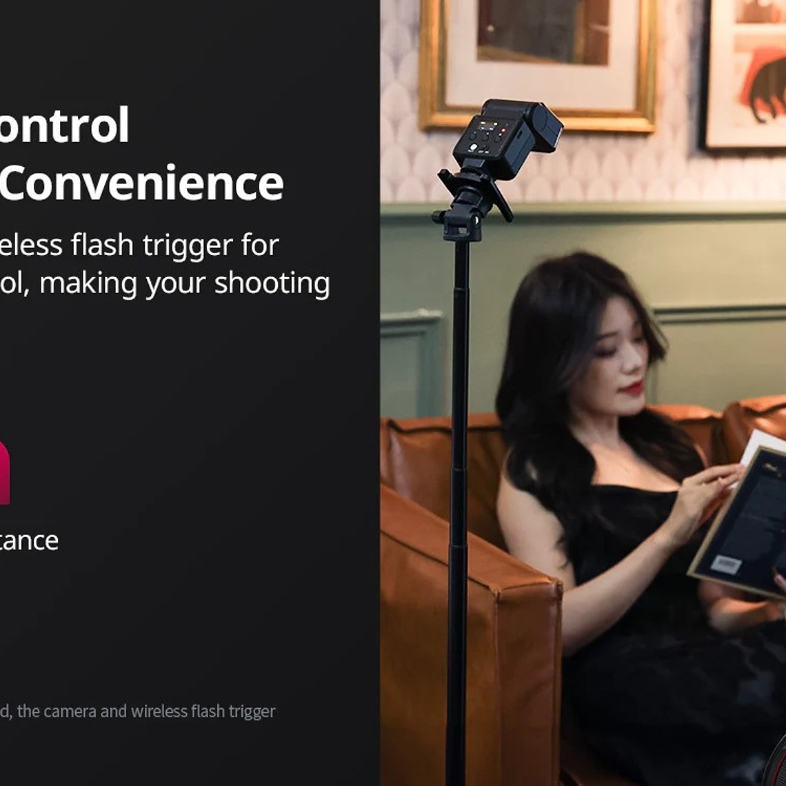 Ulanzi Flash F32 Con Contacto Central Con Batería Recargable L060GBB1 11