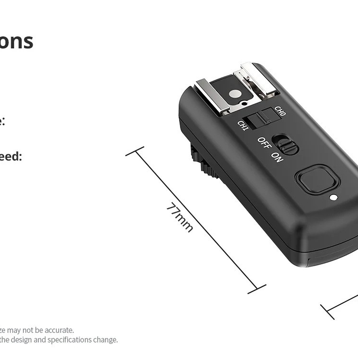 Ulanzi TT-01 Trigger Para Flash L002 20