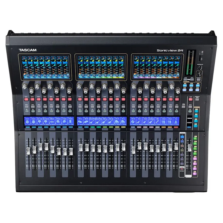 Tascam Sonicview 24XP - Mixer digital y grabador multipista  2