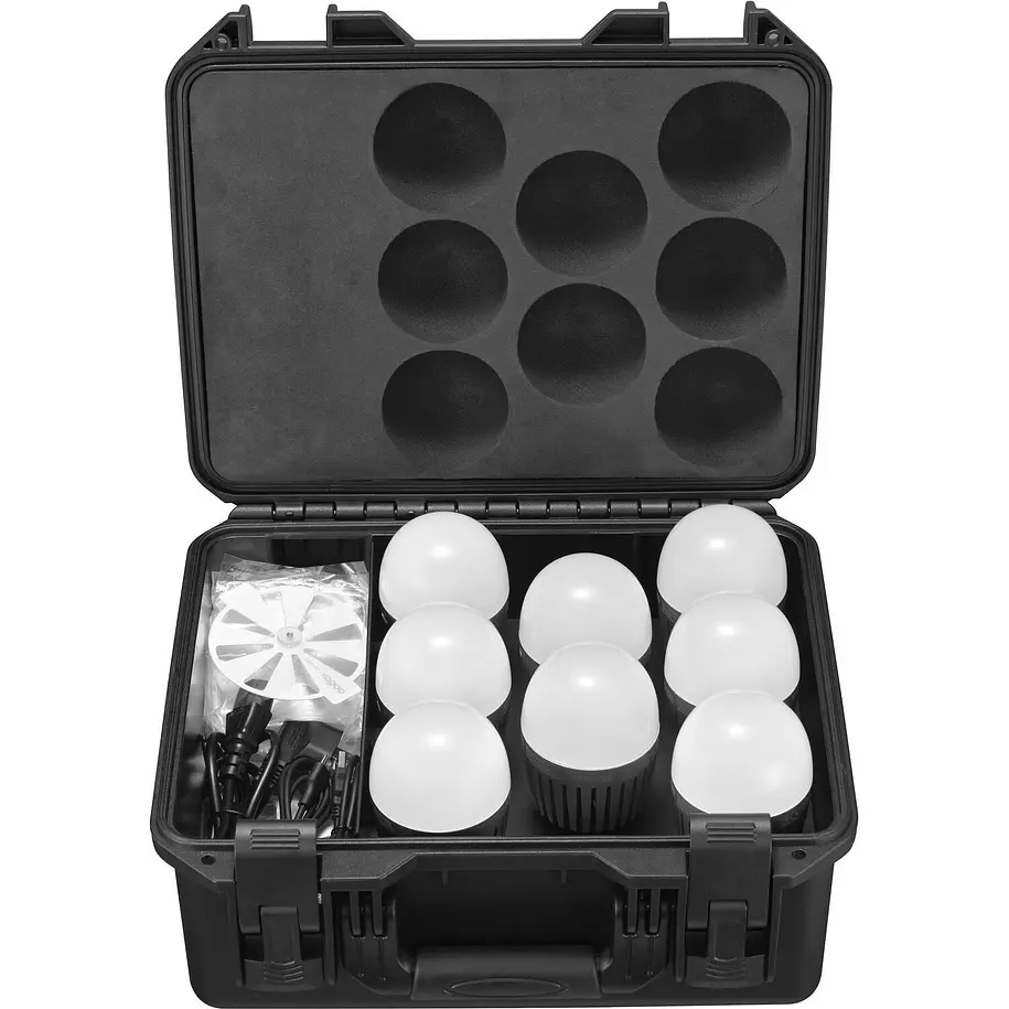 Godox C7R KNOWLED RGBWW Creative Bulb Kit de 8 Luces 2