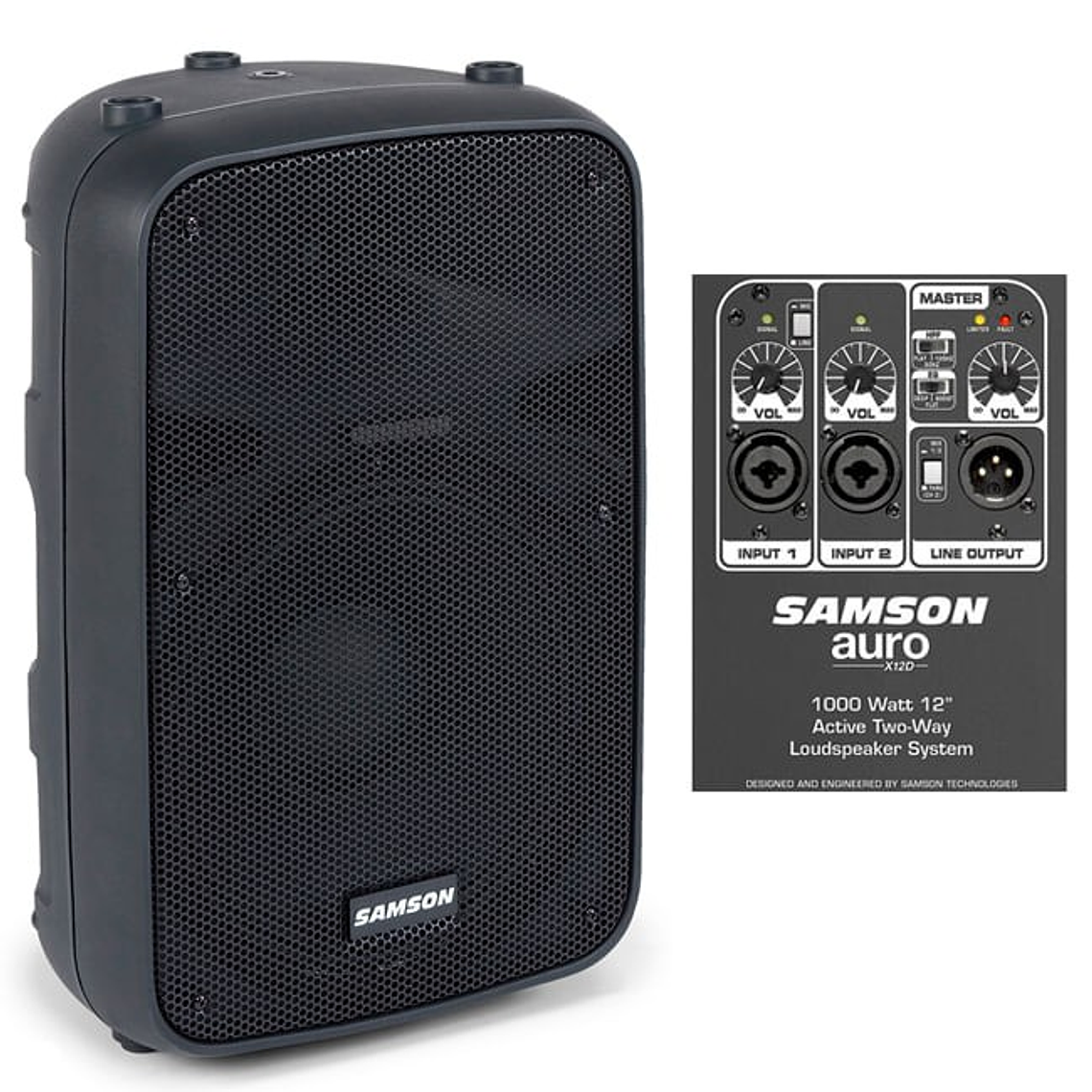 Samson Auro X12d Bk Caja Activa 12
