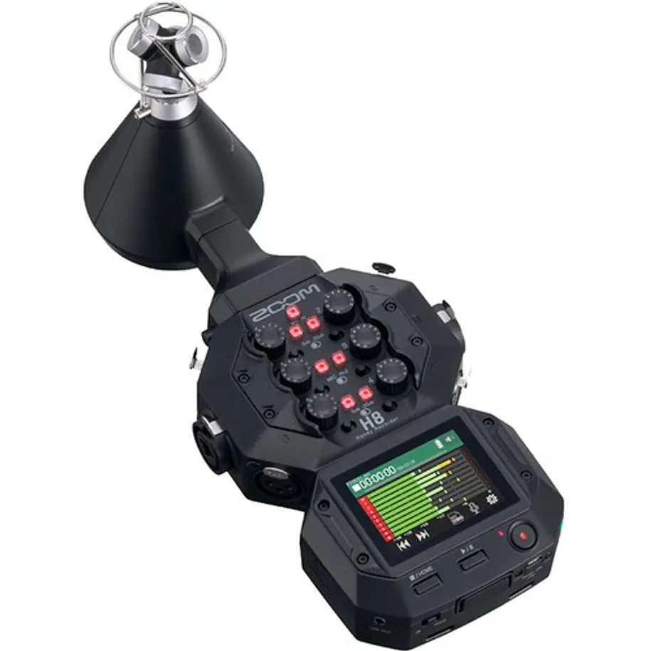Zoom VRH-8 Cápsula de Micrófono Ambisonics VR Para Zoom H8 5