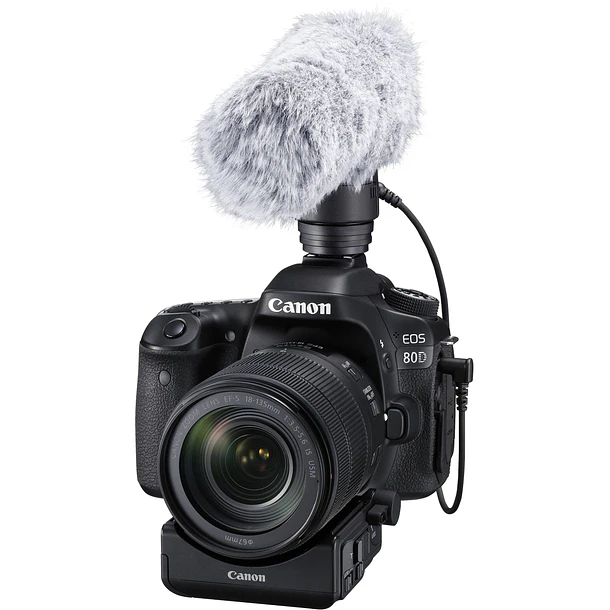 Canon Micrófono Direccional DM-E1 Con Cable 3.5mm Para Cámaras 5