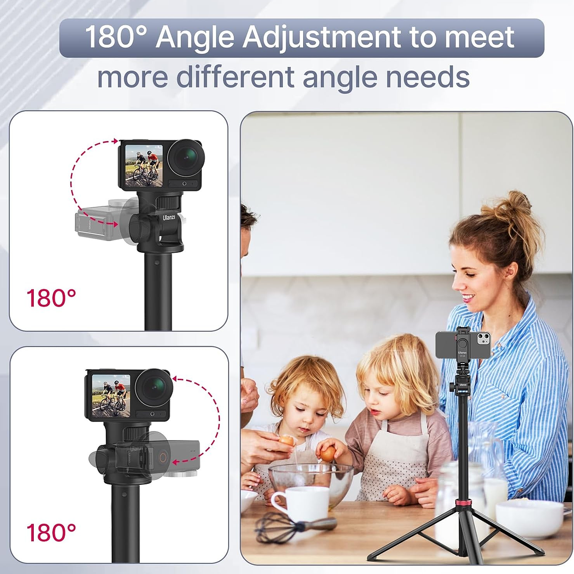 Ulanzi MT-79  Pie de Iluminación Ultra Compacto de 2m T075GBB1 7