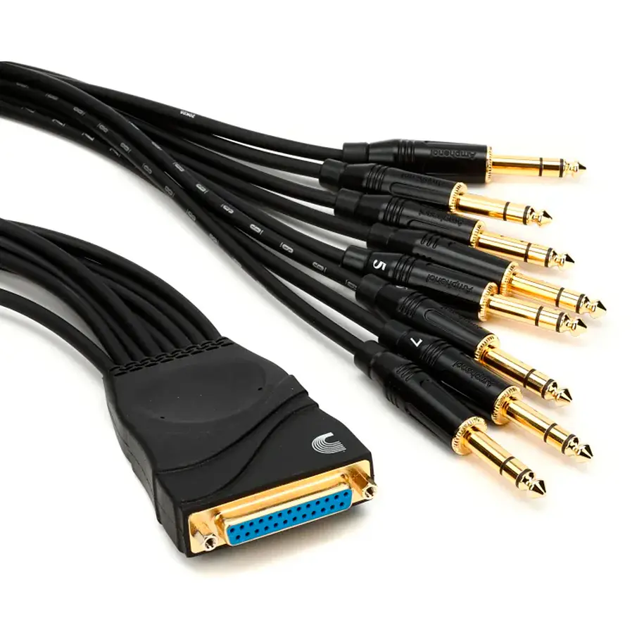 Daddario Pw-Trsb-01 Cable Db25 - Trs 0,5m Daddario 1