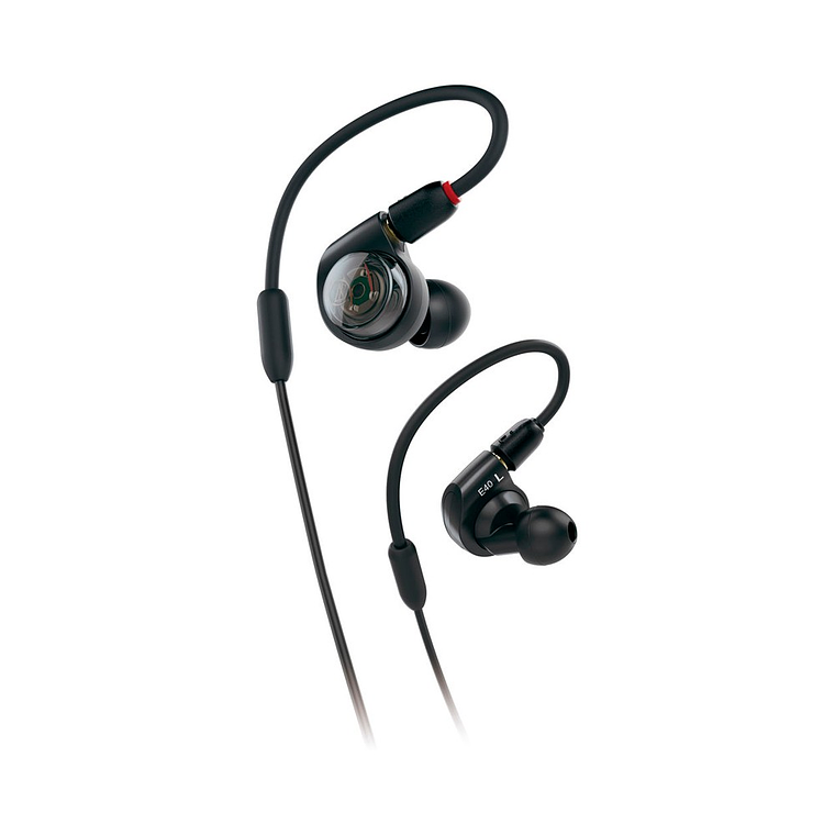 Audio-Technica ATH-E40 E-Series Auriculares intrauditivos profesionales con monitor 2