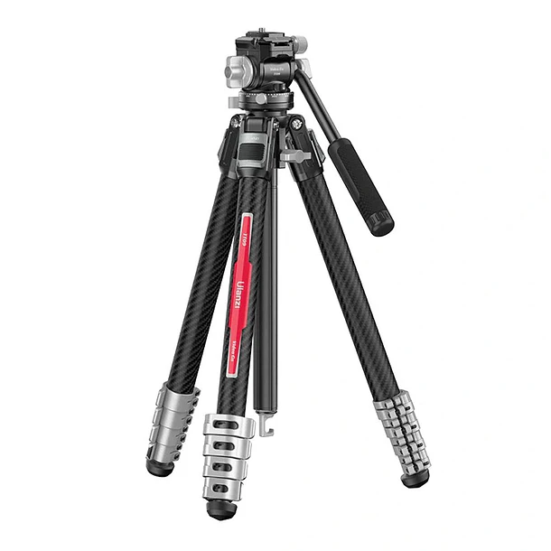 Ulanzi TT09 Videogo Trípode Fibra de Carbono Para Video Con Montura Arca-Swiss 1