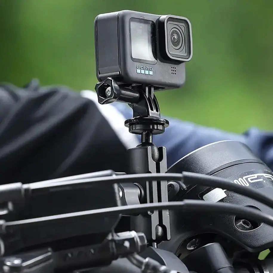 Ulanzi CM025 Soporte Abrazadera Para Bicicleta/Motocicleta Compatible GoPro/Insta360 C018GBB1 11