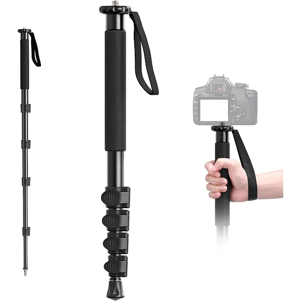 Ulanzi TB12 Monopie Muy Liviano y Estable Soporta Hasta 5 Kilos  T049GBB1 6