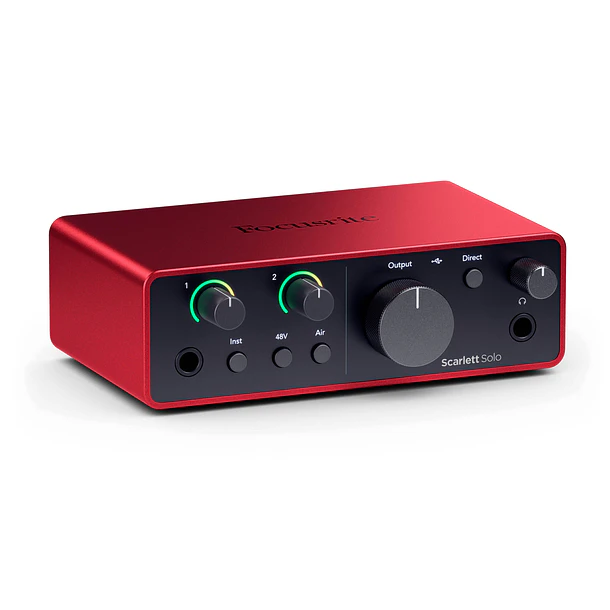 FOCUSRITE SCARLETT SOLO STUDIO PACK HOMESTUDIO 4TA GEN FOCUSRITE 2