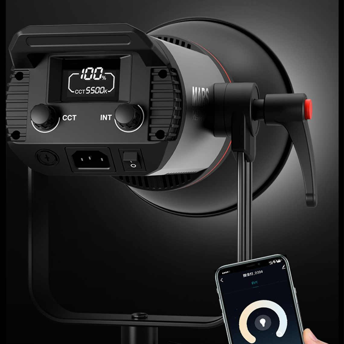 Triopo M-200D Mars Cañón Led 200w Luz Día 9