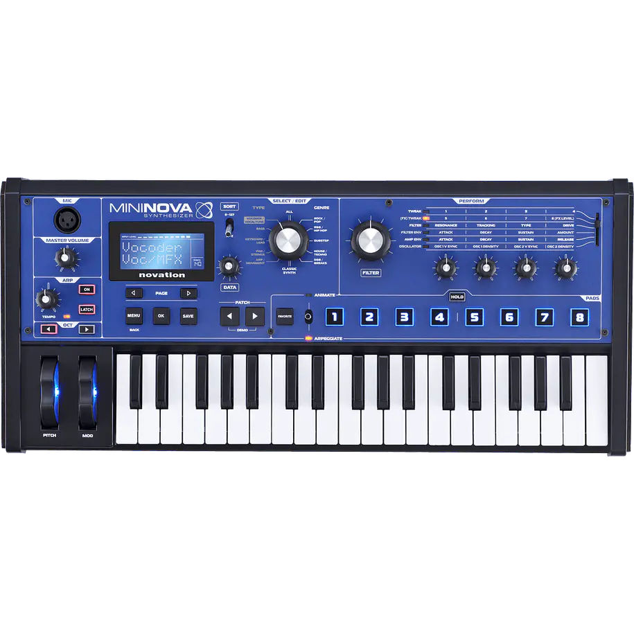 Novation Mininova Sintetizador Novation 1
