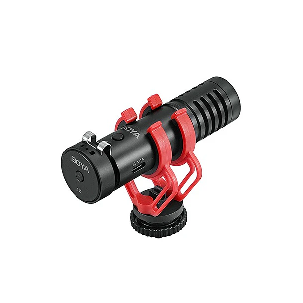 Boya BY-MM1W Micrófono Dual Para Cámara y Lavalier Inalámbrico 3