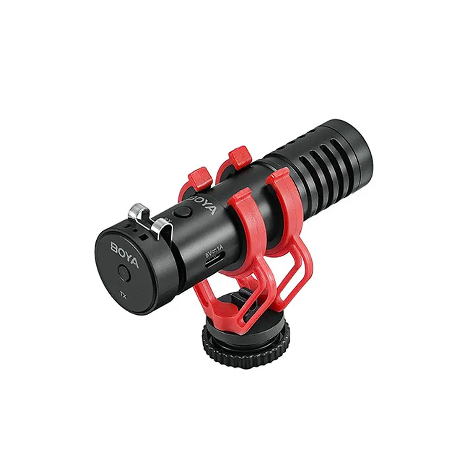 Boya BY-MM1W Micrófono Dual Para Cámara y Lavalier Inalámbrico 3