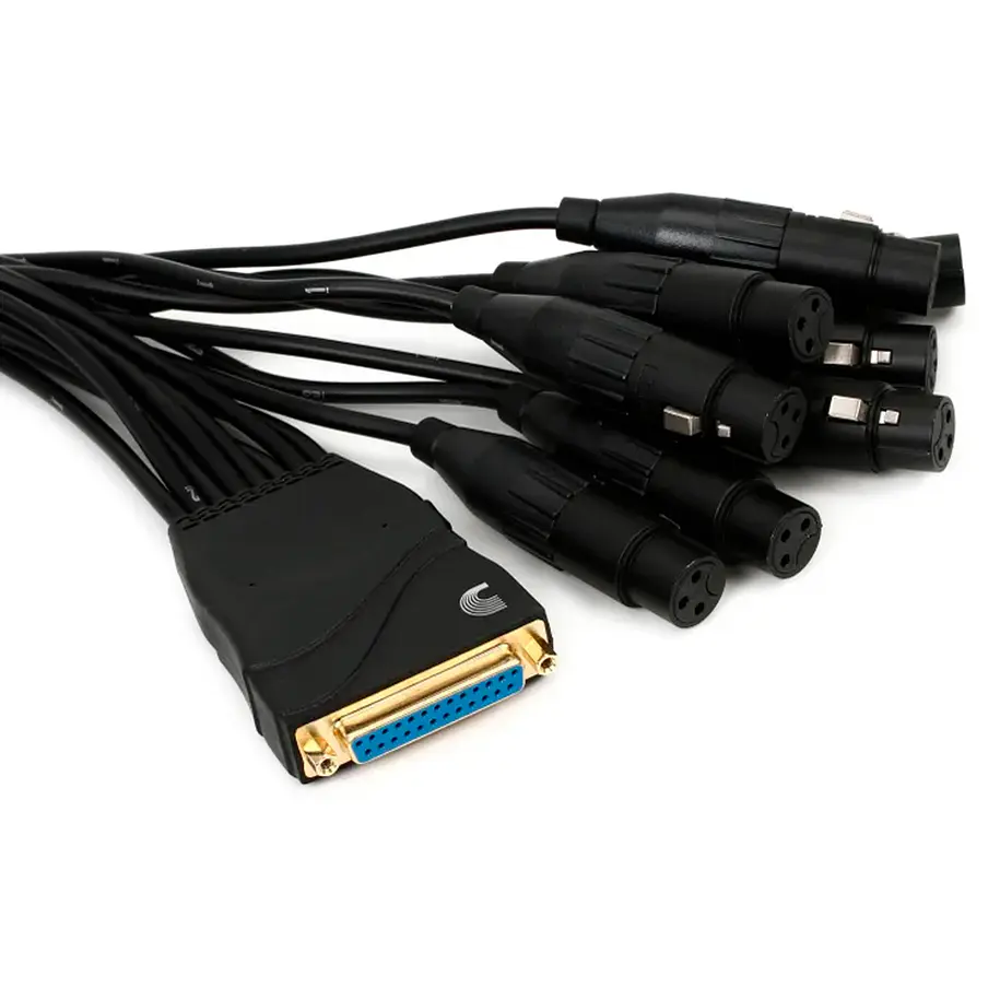 Daddario Pw-Xlrfb-01 Cable Db25 - Xlr Hembra 0,5m Daddario 1