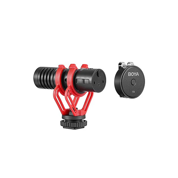 Boya BY-MM1W Micrófono Dual Para Cámara y Lavalier Inalámbrico 4
