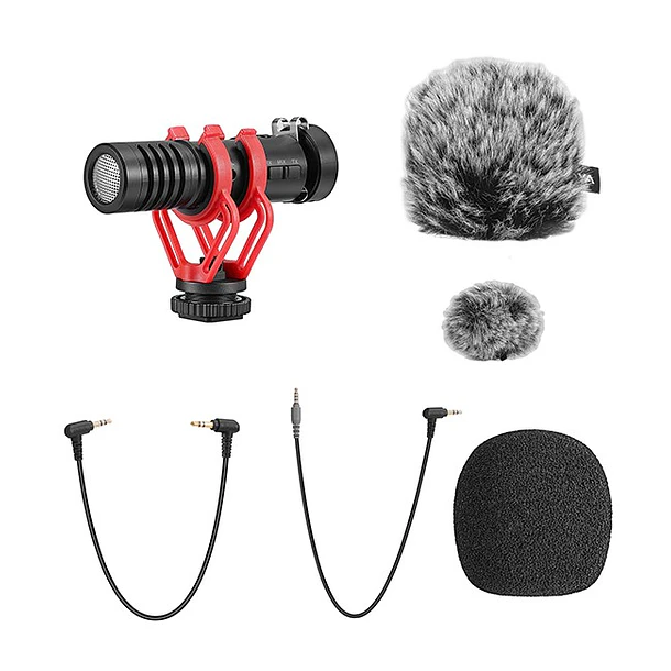 Boya BY-MM1W Micrófono Dual Para Cámara y Lavalier Inalámbrico 6
