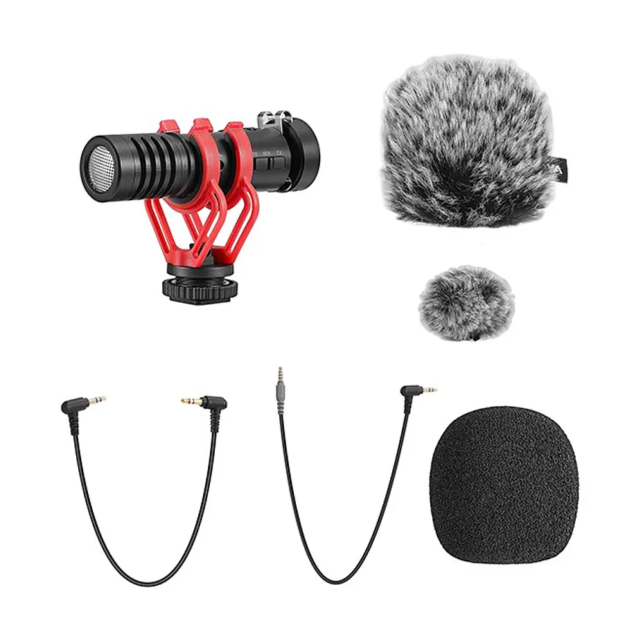 Boya BY-MM1W Micrófono Dual Para Cámara y Lavalier Inalámbrico 6