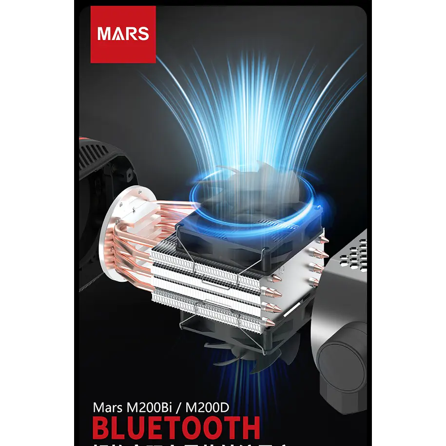 Triopo M-200BI Mars Cañón Led 200w Bicolor (6500K-2700K) 11