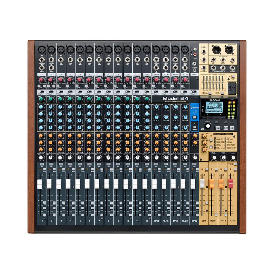 Tascam Model 24 - Mezclador/ Interfaz de audio 24 canales 3