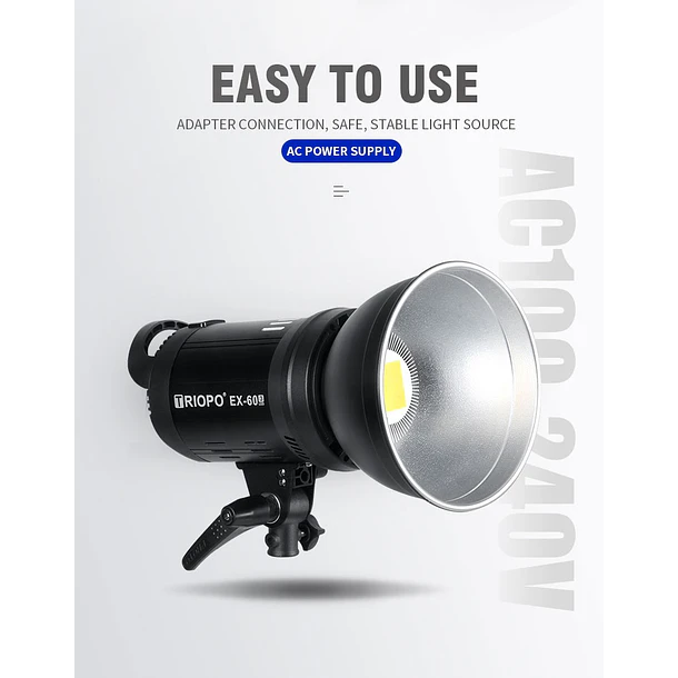 Triopo EX-60 Cañón Led 60w Luz Día 3