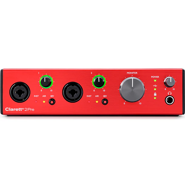 FOCUSRITE CLARETT+ 2PRE INTERFAZ AUDIO FOCUSRITE 1