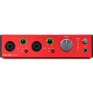 FOCUSRITE CLARETT+ 2PRE INTERFAZ AUDIO FOCUSRITE