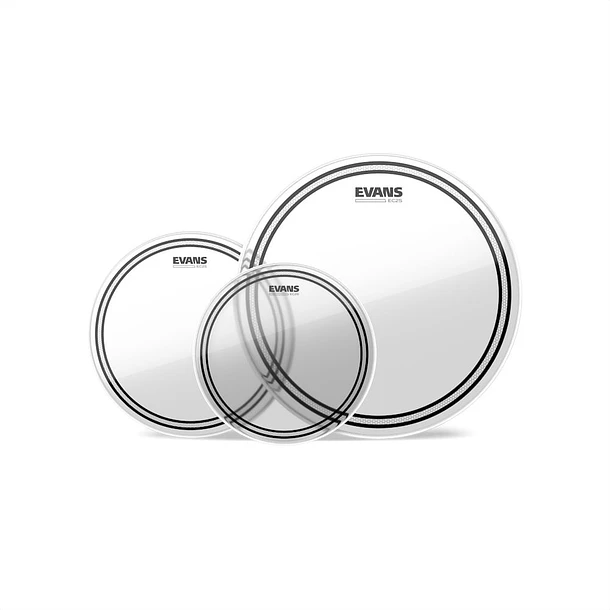 Evans Etp-Ec2sclr-F Set Parches Toms 10,12,14'' Evans 1