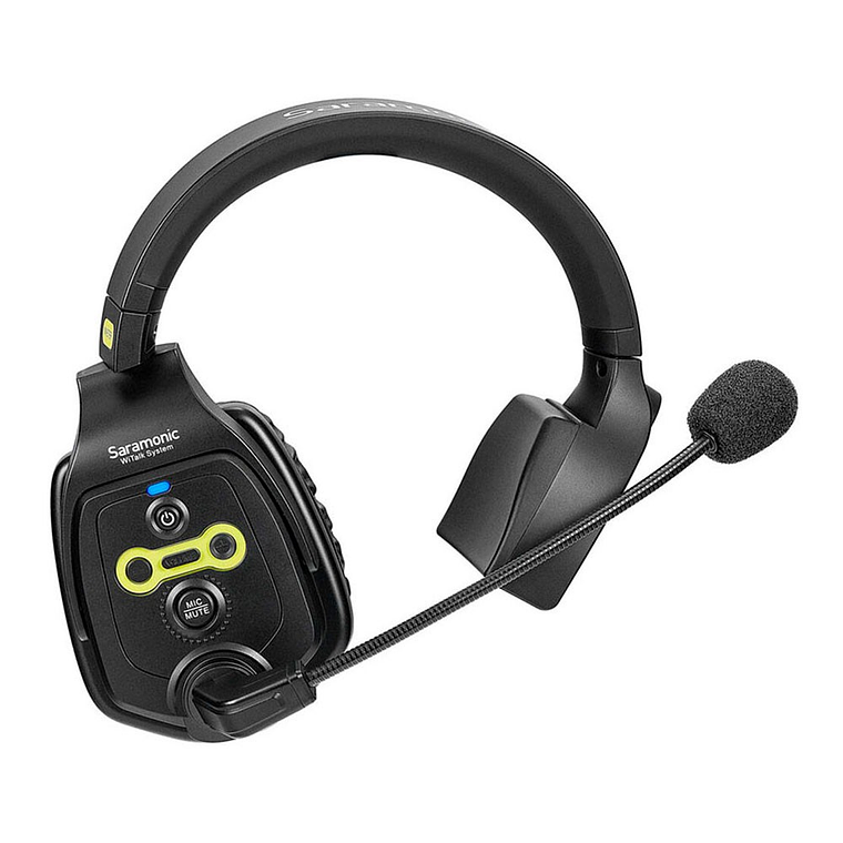 Saramonic WiTalk-WT4S Sistema de intercomunicación inalámbrico con auriculares de un solo oído, full-duplex, para 4 personas 5