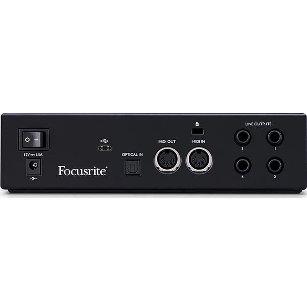 FOCUSRITE CLARETT+ 2PRE INTERFAZ AUDIO FOCUSRITE 2