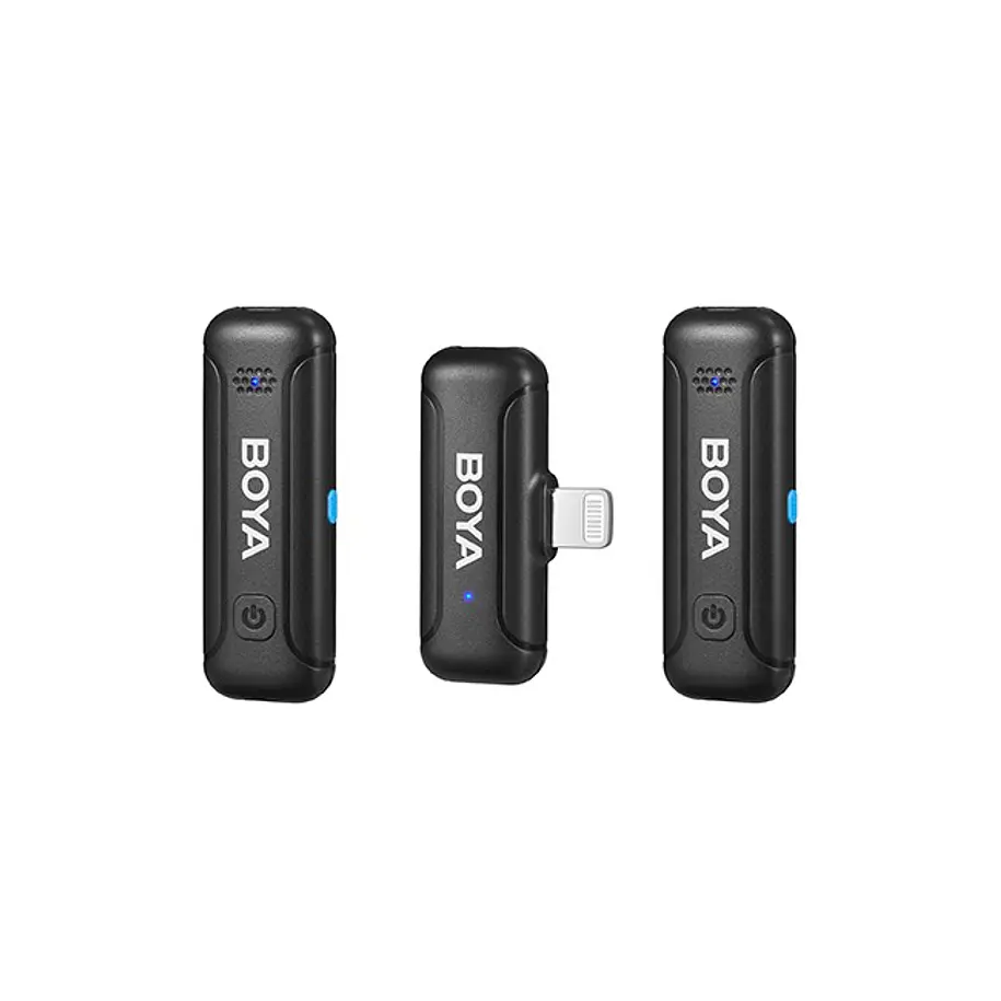 Boya BY-WM3T-D2 Mini 2.4GHz Micrófono Inalámbrico Conector Lightning 1